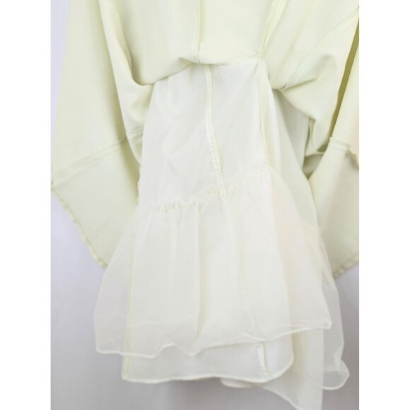 Vtg 1990s Girls Size 8 Mint Green Formal Crinoline Dress Flower Girl Graduation - Picture 7 of 7